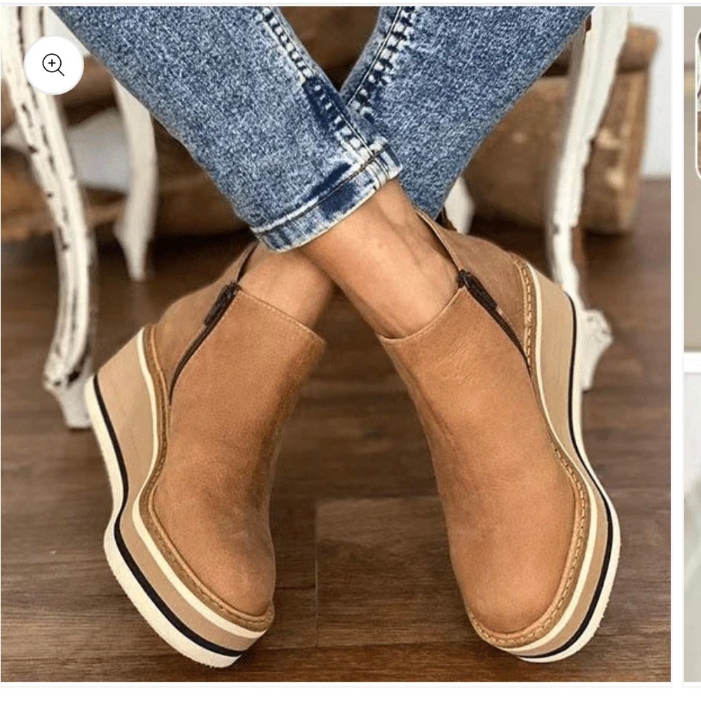LAST CHANCE! Donation bin 11/18! NWT Comfy slip on walking booties Size 39